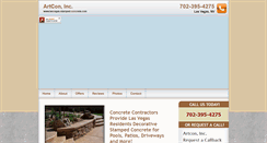 Desktop Screenshot of lasvegas-stamped-concrete.com